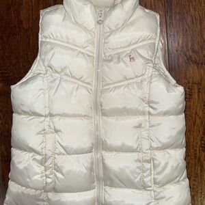 Old Navy White Puffer Jacket